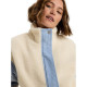 Roxy Γυναικείο μπουφάν Wrap It Up Cord - Sherpa Oversized Jacket With Corduroy Block